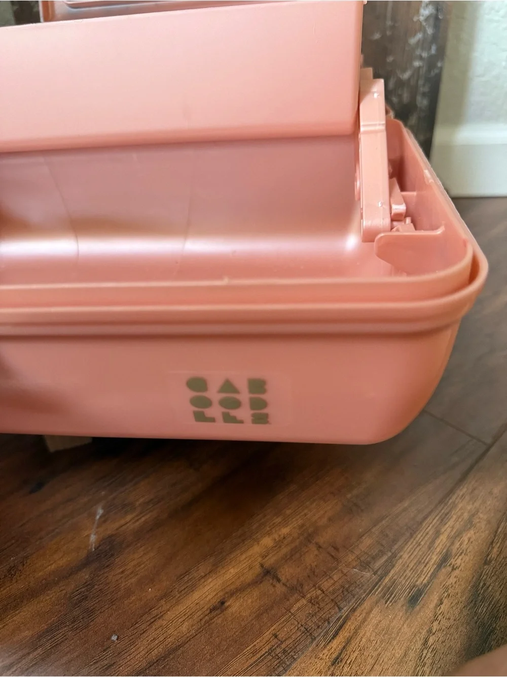 Caboodles On The Go Girl Rose Gold Metallic Makeup Case W/Mirror Ultra Exclusive